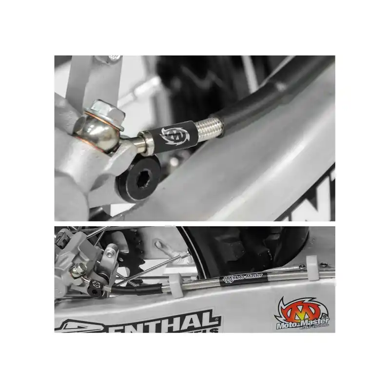 MOTO-MASTER PRZEWÓD HAMULCOWY W STALOWYM OPLOCIE TYŁ KTM SX/SXF/SX-F/EXC/EXCF/EXC-F ‘05- , HUSQVARNA TE/TC/FE/FC ‘14- ‘16, GAS Zamów teraz