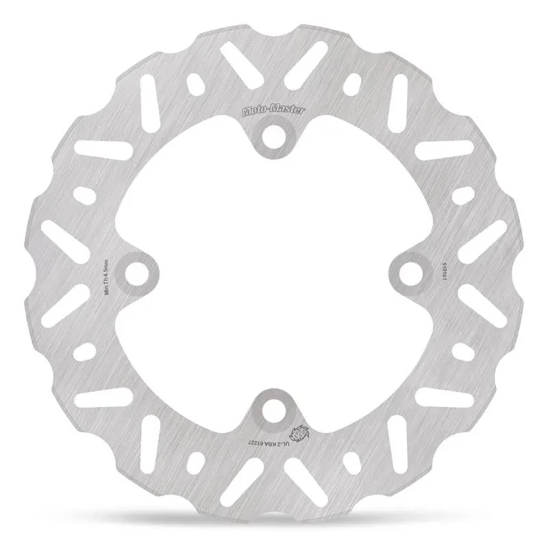 Cena promocyjna MOTO-MASTER TARCZA HAMULCOWA TYŁ / TYLNA NITRO ROAD KAWASAKI ER-6F, VERSYS 650, NINJA ZX-6R, ZX-9R, ZX-10R (220X100,3X5) (4X10,