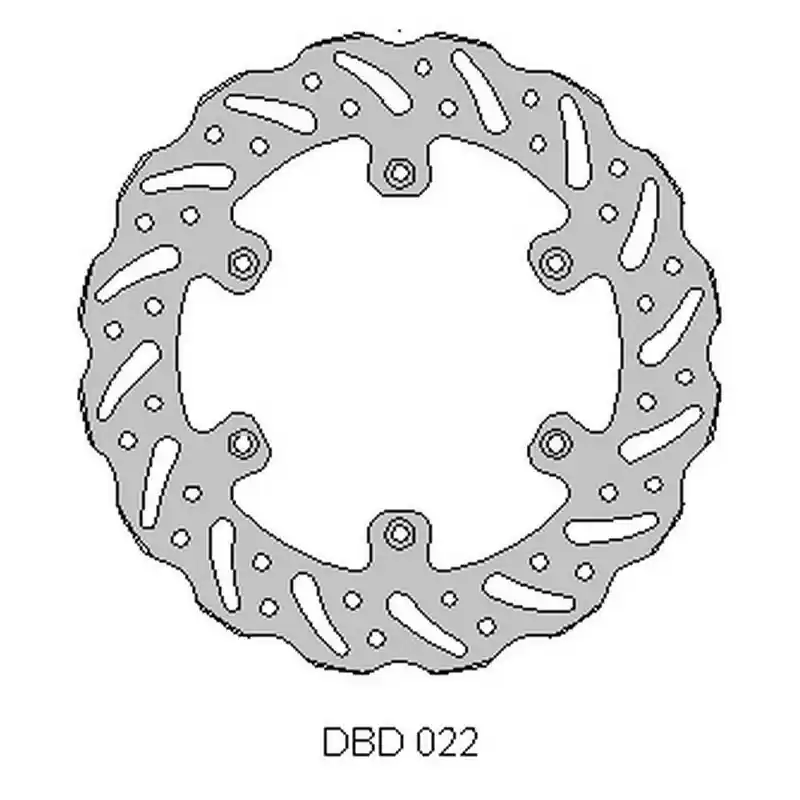 Niska cena DELTA BRAKING TARCZA HAMULCOWA TYŁ SUZUKI RM 125 ‘88-10, RM 250 ‘88-10, DRZ 250 ‘01-07, YAMAHA YZ 125 ‘01-16, YZ/YZF/WR 250