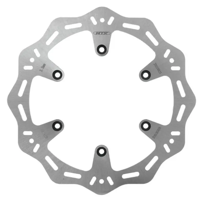 Darmowy zwrot MTX PARTS TARCZA HAMULCOWA HORNET TYŁ YAMAHA WR 125/250/426/450 ‘02- ‘19, YZ 125/250/426 ‘02- ‘19 WAVE (245X115X4MM) (6X6,5MM)