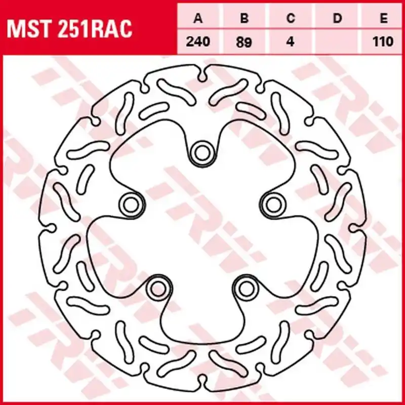 Bestseller TRW ZF TARCZA HAMULCOWA TYŁ KAWASAKI J 300 ‘14- ‘16, SUZUKI GSF 600/650/1200 BANDIT ‘94- ‘06, SV 650 ‘99- ‘02, GSX/F ‘98- ‘0
