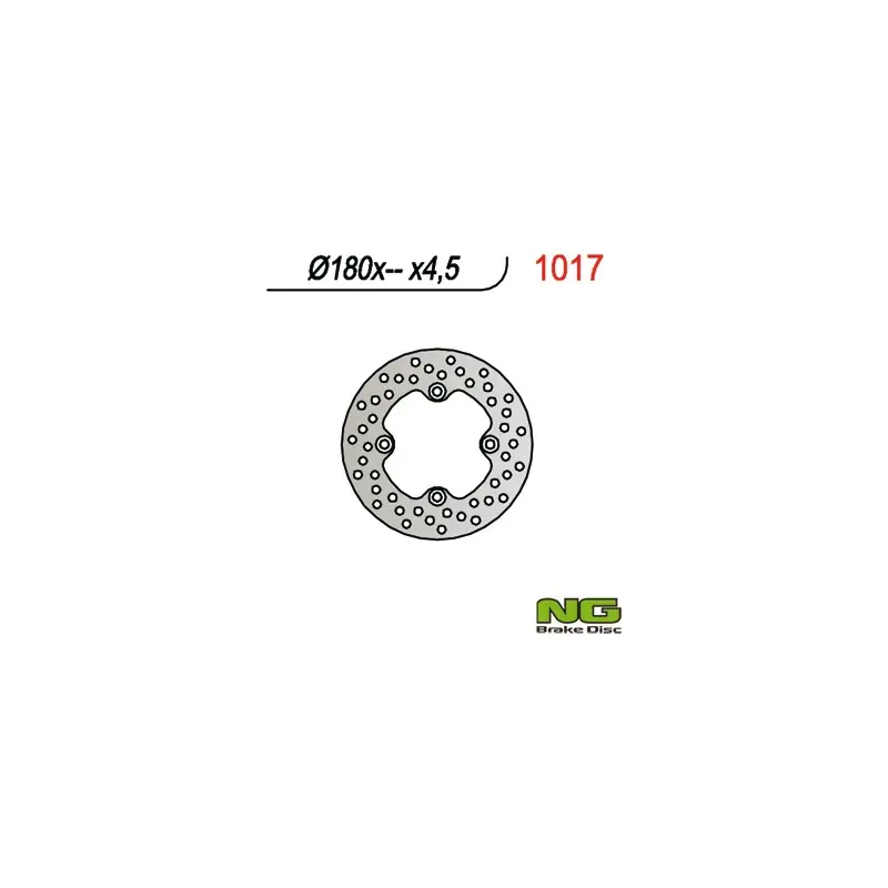 Oferta NG TARCZA HAMULCOWA TYŁ CAN-AM (BOMBARDIER) 330/400/650/800 03-07 (180X-X4,5)