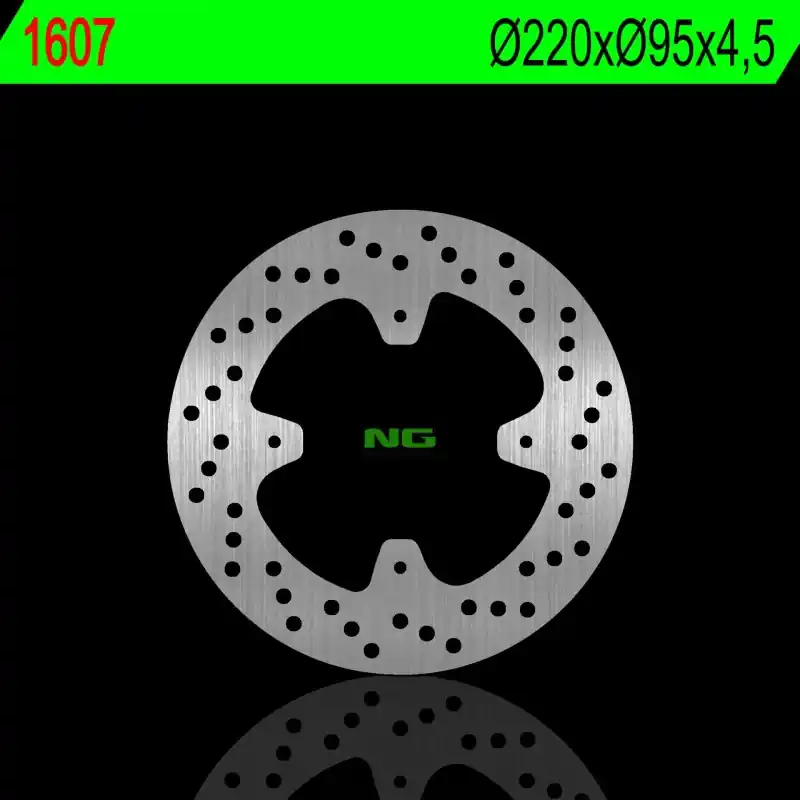 NG TARCZA HAMULCOWA TYŁ APRILIA RS 125 15-18 TUONO 4T 125 15-18 (220X95X4,5MM) (4X6,5MM) Darmowy zwrot