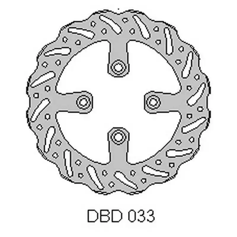 DELTA BRAKING TARCZA HAMULCOWA TYŁ GAS-GAS 65MC ‘21, KTM SX65 ‘04-21, WAVE (160X45X3MM) (4X6,5MM) (NG1026) Popularny