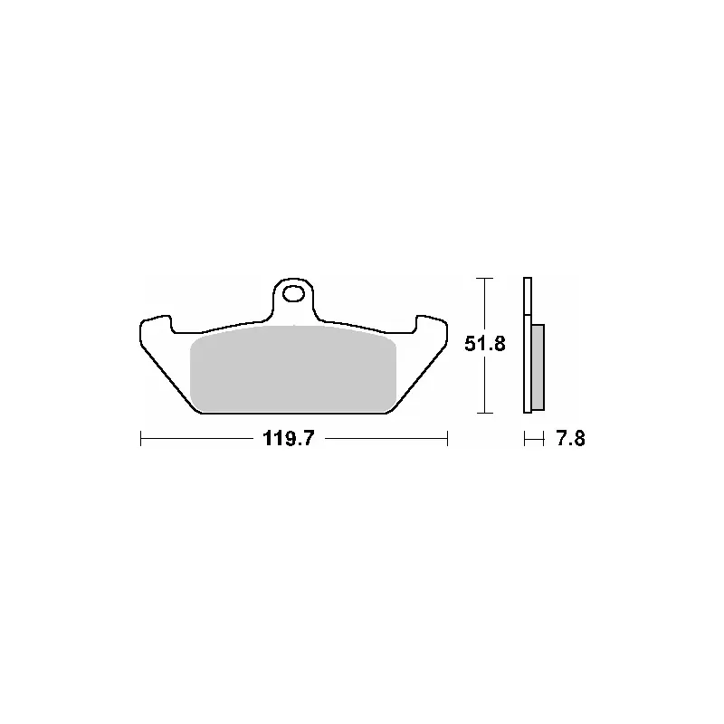 SBS PROMOCJA KLOCKI HAMULCOWE KH120 STREET STANDART CERAMIC KOLOR CZARNY Sprawdź teraz