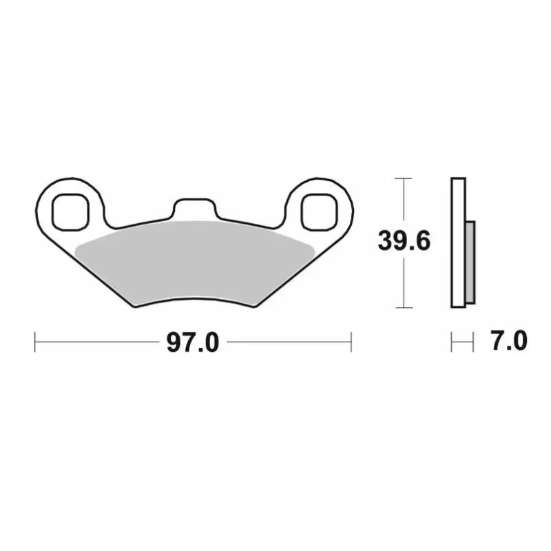 Nie przegap SBS PROMOCJA KLOCKI HAMULCOWE KH159 OFF-ROAD SINTER KOLOR ZŁOTY PASUJE DO ATV POLARIS TRAIL BOSS, SPORTSMAN, MAGNUM, BIG BOSS