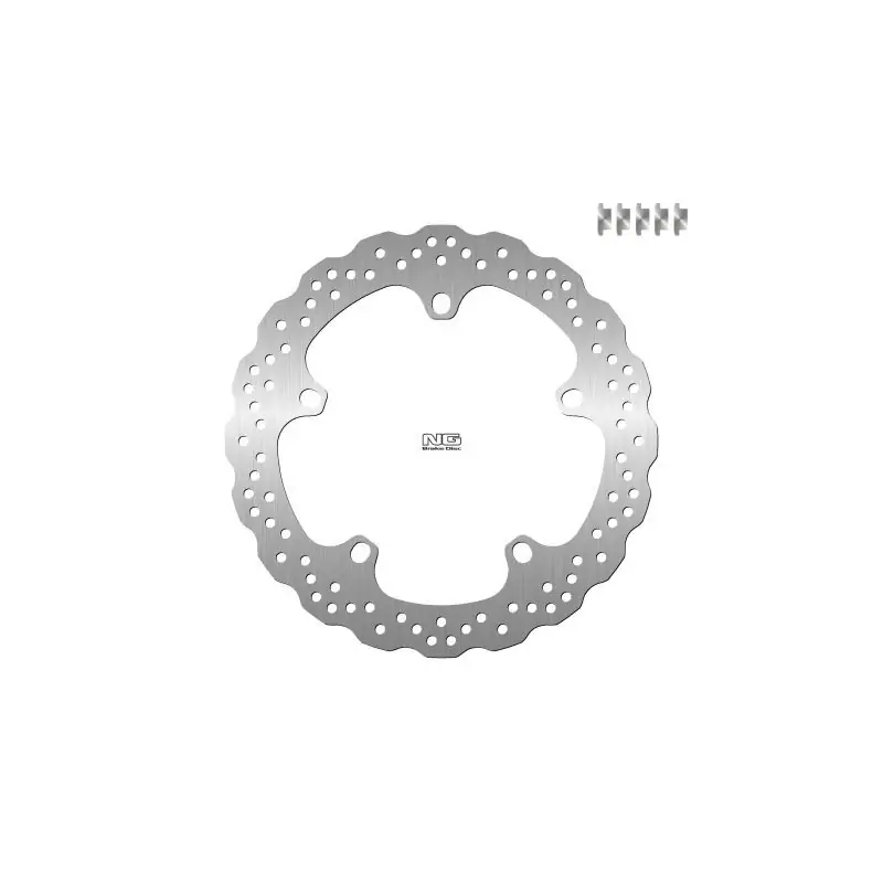 Oferta limitowana NG TARCZA HAMULCOWA PRZÓD BMW F 800/R850,1100,1150/K 1200/1300/1600 (320X181X4,8MM) (5X14,0MM) WAVE