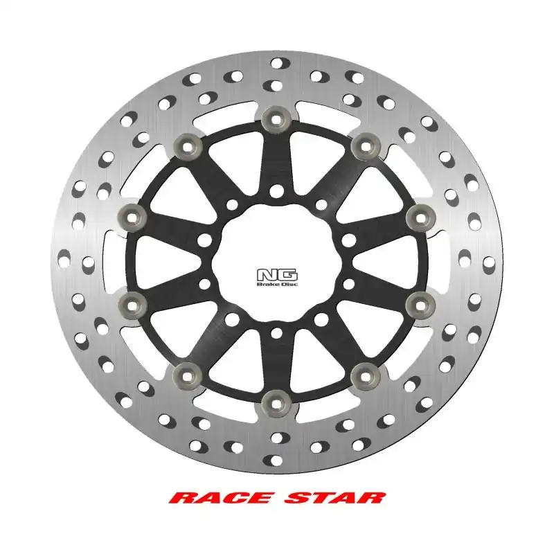 Dostępne od ręki NG TARCZA HAMULCOWA PRZÓD RACE STAR PREMIUM KAWASAKI ER 6N/F ‘05- ‘17, ZX-6/ZX-6R 600 NINJA ‘05- ‘18, ZX-6R 636 ‘22, (298X80X