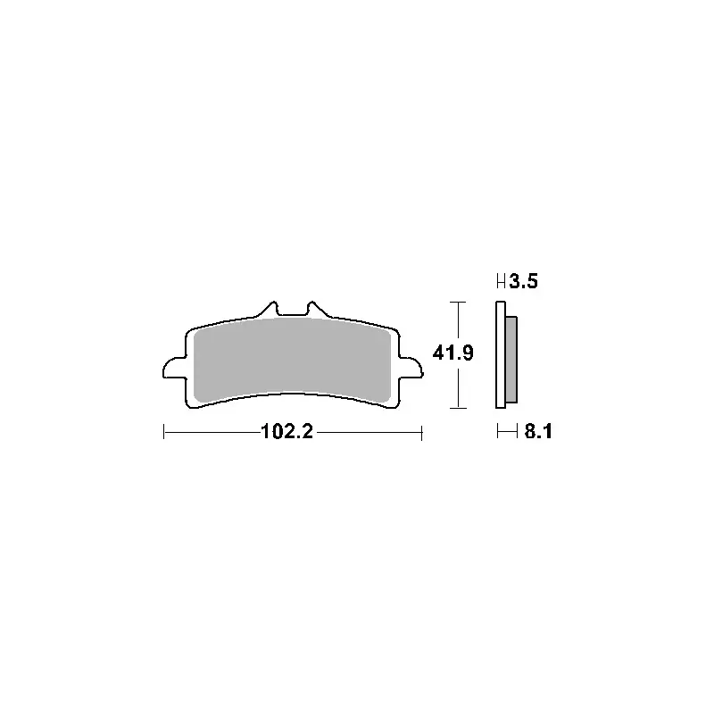 Okazja SBS KLOCKI HAMULCOWE KH447 RACING DUAL CARBON KOLOR CZARNY