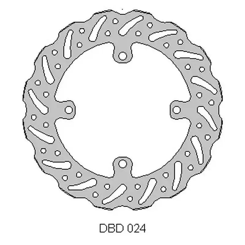 Premium DELTA BRAKING TARCZA HAMULCOWA PRZÓD SUZUKI RMZ 250 ‘07-21, RMZ 450 ‘05-21, RMX450 ‘10-19, WAVE (250X118X3MM) (4X9,5MM) (NG10