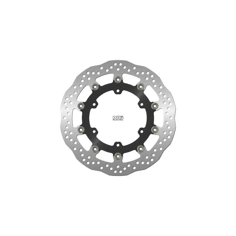 Zniżka NG TARCZA HAMULCOWA PRZÓD YAMAHA FJR1300 ‘05-21 (320X132X4,5MM) (6X8,5MM) WAVE PŁYWAJĄCA (ŚRODEK ALUMINIOWY)