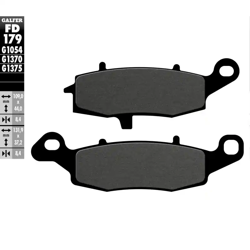 GALFER KLOCKI HAMULCOWE KH231 PÓŁMETALICZNE Oferta