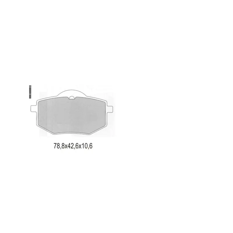 GALFER KLOCKI HAMULCOWE KH136 PÓŁMETALICZNE (OFERTA SPECJALNA) WYPRZEDAŻ Wysoka jakość