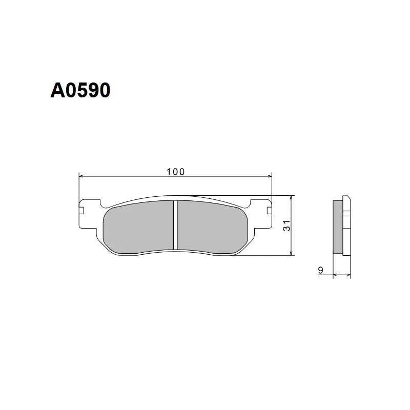Najlepsza cena NISSIN KLOCKI HAMULCOWE KH275 PREMIUM SEMI-METALLIC (SPIEK METALICZNY) (ECE R90) (MADE IN JAPAN) (2P-266NS)