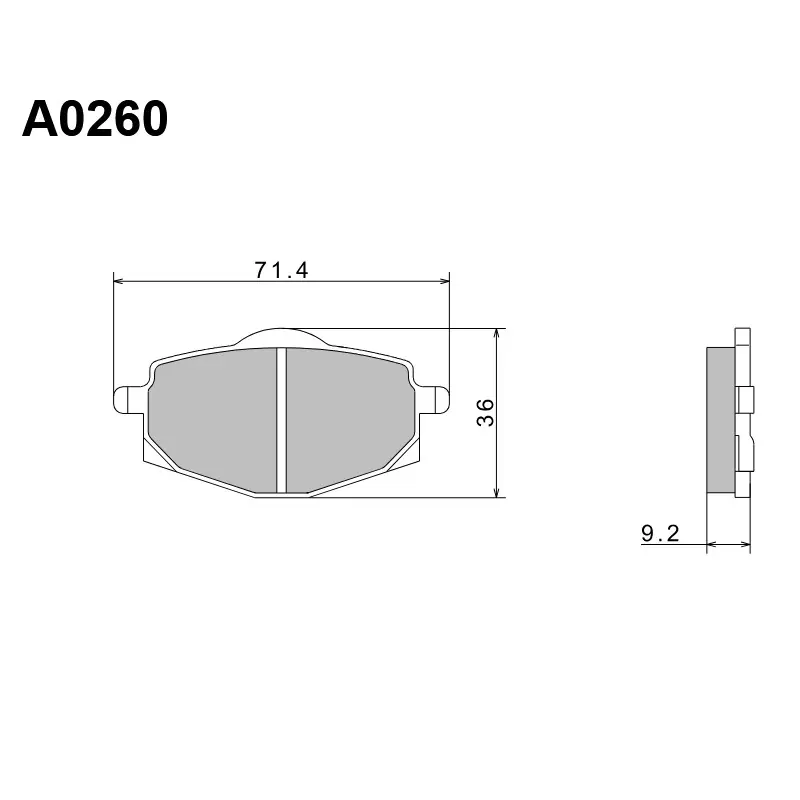 Bezpieczna płatność NISSIN KLOCKI HAMULCOWE KH101 PREMIUM SEMI-METALLIC (SPIEK METALICZNY) (ECE R90) (MADE IN JAPAN) (2P-229NS)