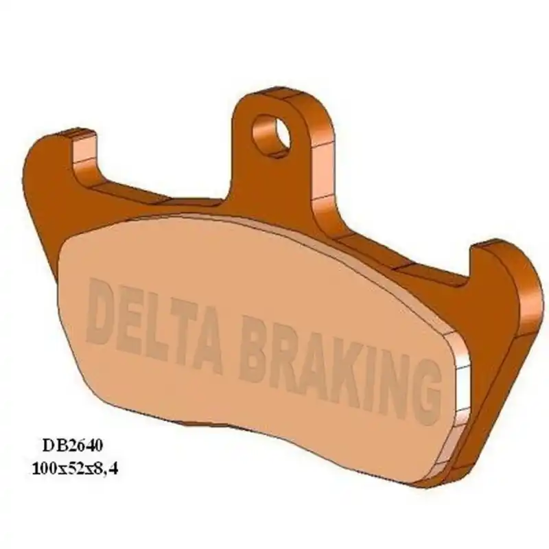 Rabat DELTA BRAKING KLOCKI HAMULCOWE KH163 PRZÓD CAGIVA MITO 125 ‘91- ‘92, SUPER CITY 125 ‘92- ‘00, W8 125/W12 350/W16 600 ‘93- ‘98