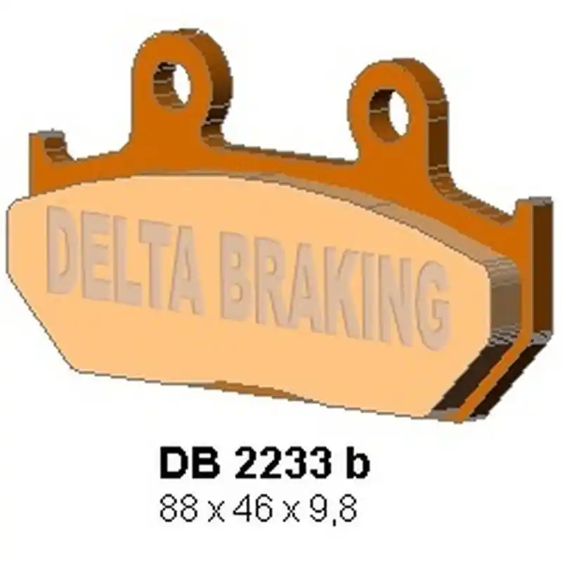 DELTA BRAKING KLOCKI HAMULCOWE KH642 CAN AM MAVERIC 1000 LEWY - ZASTĘPUJĄ DB2233MX-D ORAZ DB2233QD-D Ostatnie sztuki