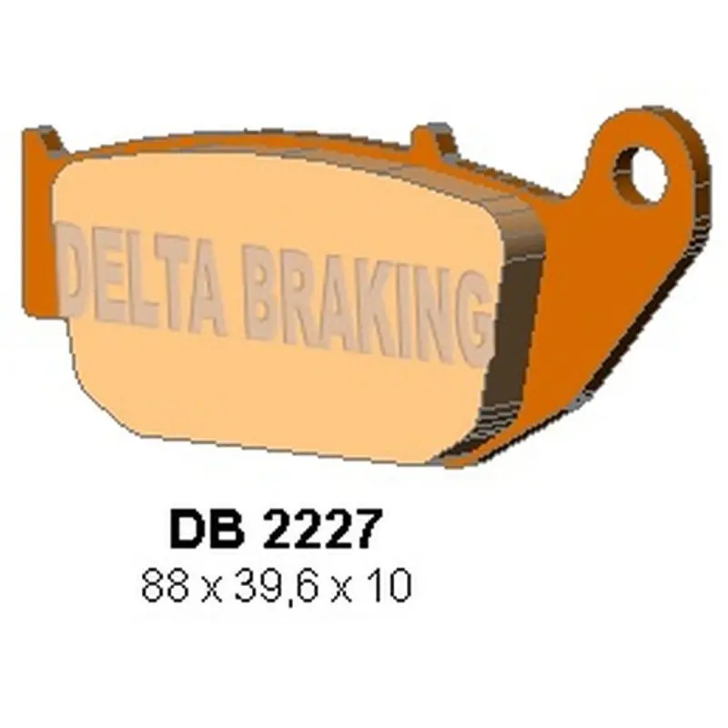 DELTA BRAKING KLOCKI HAMULCOWE KH629 HONDA CBR 125 ‘11-, CB 125 R / 300 R 18-, CRF 250 L 13-17, SUZUKI GSX-R / S 18-, TYŁ - ZAS Ekspresowa dostawa