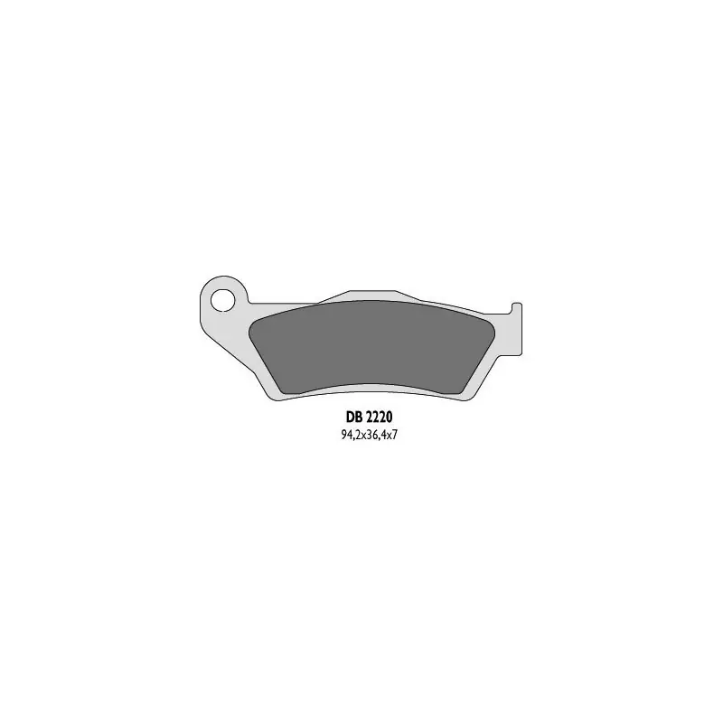 DELTA BRAKING KLOCKI HAMULCOWE KH181 PRZÓD BREMBO - ZASTĘPUJĄ DB2220MX-D ORAZ DB2220QD-D Premium