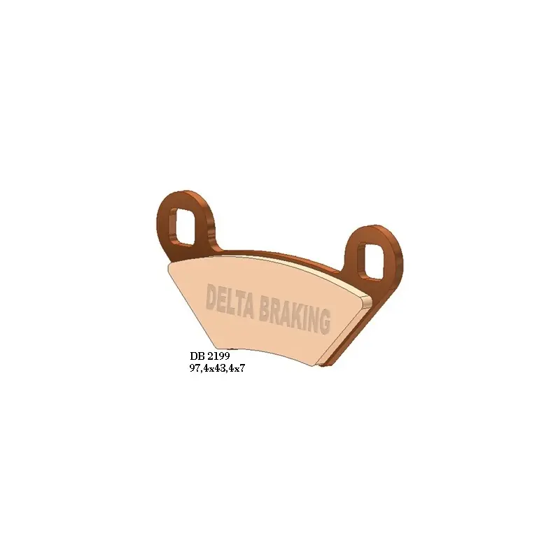 DELTA BRAKING KLOCKI HAMULCOWE KH475 POLARIS - ZASTĘPUJĄ DB2199MX-D ORAZ DB2199QD-D Oferta
