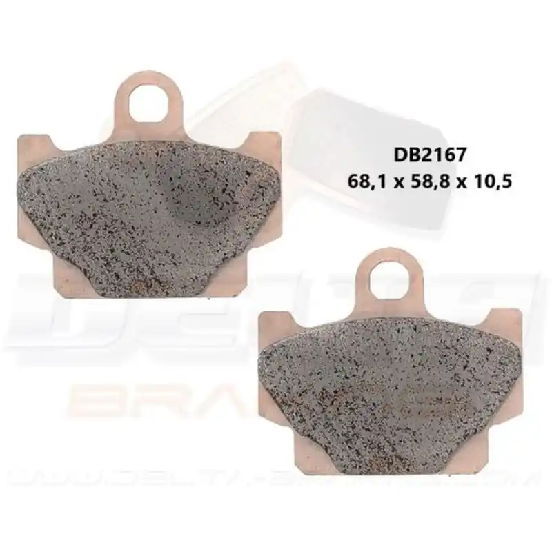 Najlepsza cena DELTA BRAKING KLOCKI HAMULCOWE PRZÓD KH81 - ZASTĘPUJĄ DB2167MX-D I DB2167QD-D YAMAHA XV 250 VIRAGO ‘89- ‘94, SR 125 92- ‘96, SR