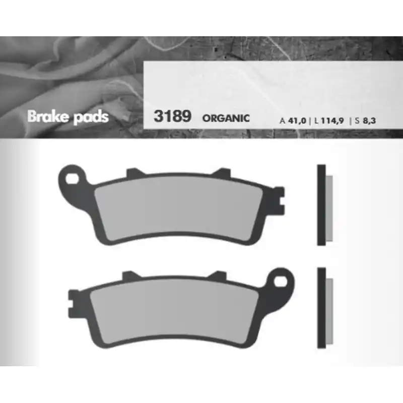 Kup online BRENTA KLOCKI HAMULCOWE KH261 / KH281 (GRUBOŚĆ 8,3MM) (FT 3189)