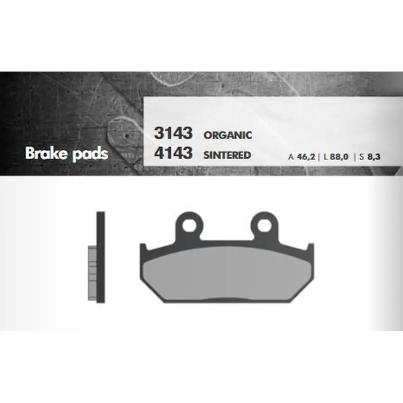 Kup online BRENTA KLOCKI HAMULCOWE KH124/2 CAGIVA/HONDA PRZÓD (FT 3143)