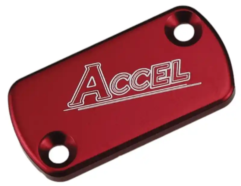 Bezpieczne zakupy ACCEL POKRYWA POMPY HAMULCOWEJ PRZÓD HONDA CR/CRF/XR KOLOR CZERWONY