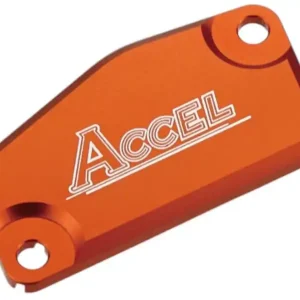 ACCEL POKRYWA POMPY HAMULCOWEJ PRZÓD KTM (BREMBO) SX/EXC DO 2013 KOLOR POMARAŃCZOWY Darmowy zwrot