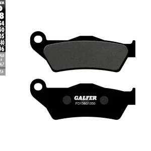 Bestseller GALFER KLOCKI HAMULCOWE KH181 PÓŁMETALICZNE SCOOTER