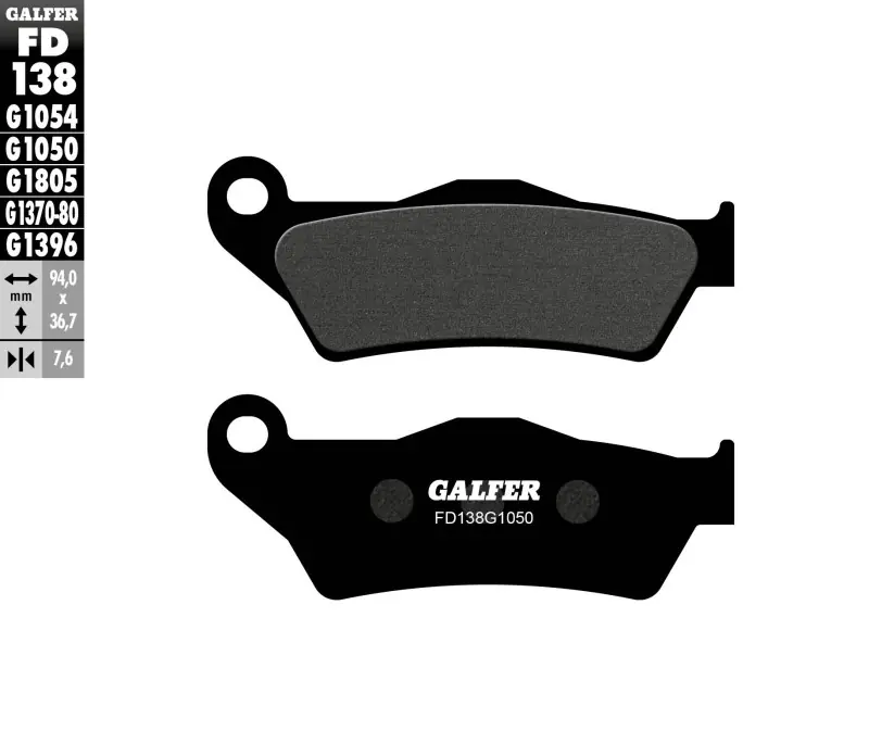 Bestseller GALFER KLOCKI HAMULCOWE KH181 PÓŁMETALICZNE SCOOTER