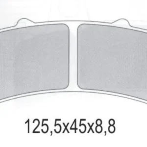Zniżka GALFER KLOCKI HAMULCOWE KH189 PÓŁMETALICZNE (OFERTA SPECJALNA) WYPRZEDAŻ