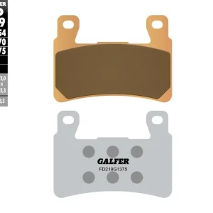 Bezpieczna płatność GALFER KLOCKI HAMULCOWE KH265 / KH296 SPIEK METALICZNY (ZŁOTE) SPORT