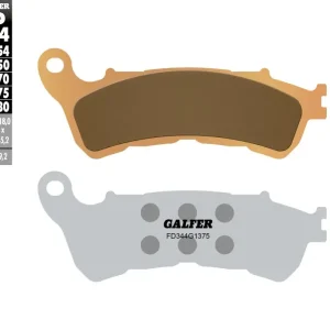 Zniżka GALFER KLOCKI HAMULCOWE KH388 SPIEK METALICZNY (ZŁOTE) SPORT, PRZÓD HONDA CBF/CB/DN-01/GL 1800/NC 700/XL 1000V/XL 700V/VFR 800, 1200/VT 1300/ST 1300 ‘08-