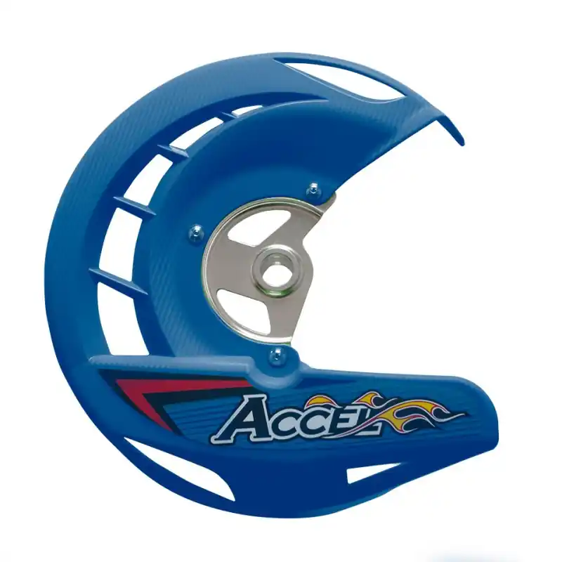 ACCEL OSŁONA TARCZY HAMULCOWEJ PRZÓD YAMAHA YZF250/450F ‘03-‘13, YZ125/250 ‘02-‘18, WR250/450F 03-17 (ŚR. 20) (FDG-02BL) Ograniczona ilość