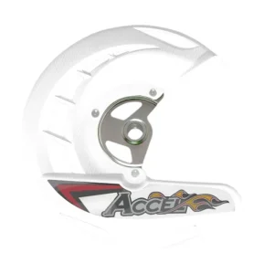 ACCEL OSŁONA TARCZY HAMULCOWEJ PRZÓD KTM SX/SXF ‘03-‘14, EXC, EXCF ‘03-‘15 KOLOR BIAŁY (FDG-05WH) - PROMOCJA Tylko dziś