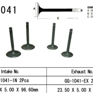 Zniżka VESRAH ZAWÓR SSĄCY HONDA XR 250R ‘96-‘04 (2 NA POJAZD) (28,5X5,0X95,6 MM) (OEM 14711-KCZ-000) (1SZT.) (MADE IN JAPAN)