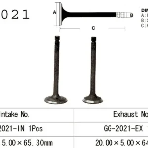 Zniżka VESRAH ZAWÓR WYDECHOWY YAMAHA YFM 80 ‘85-‘08 (OEM 22K-12121-01,2D3-12121-00) (1SZT.) (MADE IN JAPAN)