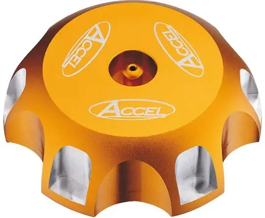 ACCEL KOREK WLEWU PALIWA SUZUKI RMZ 250 ‘07-‘09, LTR, LTZ, DRZ 400 KOLOR ZŁOTY Obniżka ceny