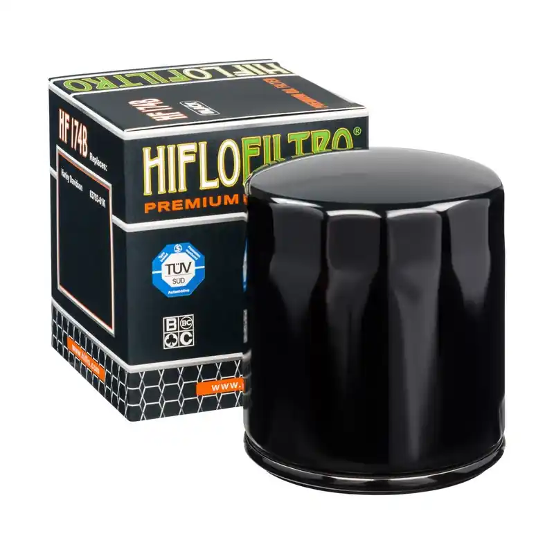 Ostatnie sztuki HIFLO FILTR OLEJU HF 174B HARLEY-DAVIDSON V-ROD (CZARNY) (50)