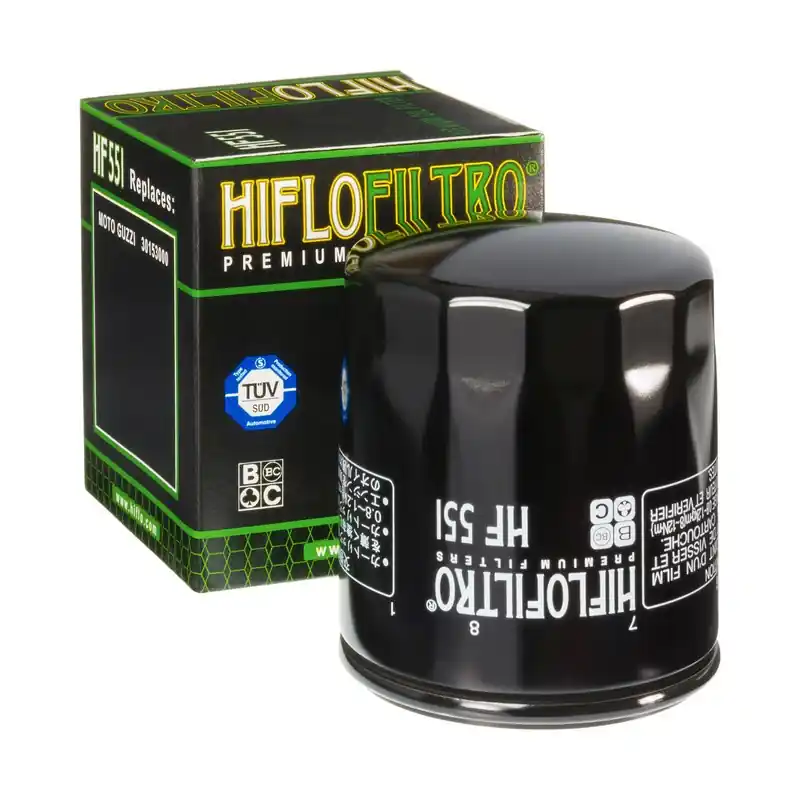 Niska cena HIFLO FILTR OLEJU HF 551 MOTO GUZZI (50)