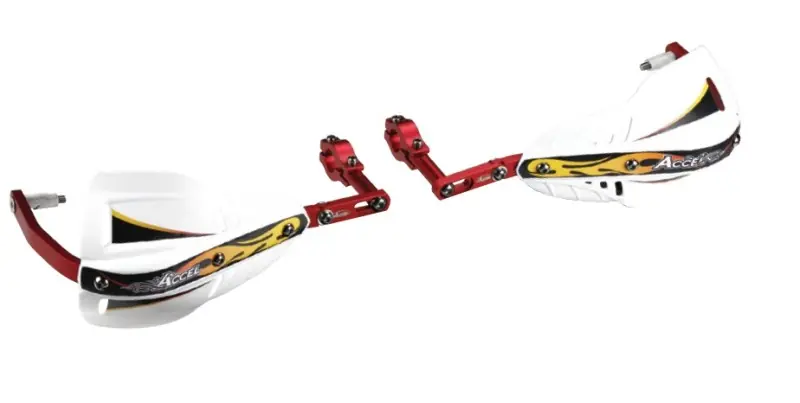 Tylko do końca tygodnia ACCEL OSŁONY RĄK (HANDBARY) Z MOCOWANIEM ALUMINIOWYM ENDURO 22MM (HG- KOLOR CZARNY, SD- KOLOR CZARNY) - PROMOCJA
