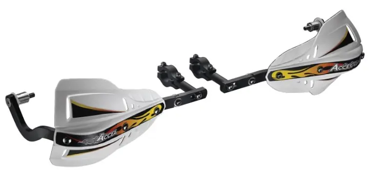 ACCEL OSŁONY RĄK (HANDBARY) Z MOCOWANIEM ALUMINIOWYM ENDURO 22MM (HG- KOLOR CZARNY, SD- KOLOR CZERWONY) Oferta limitowana