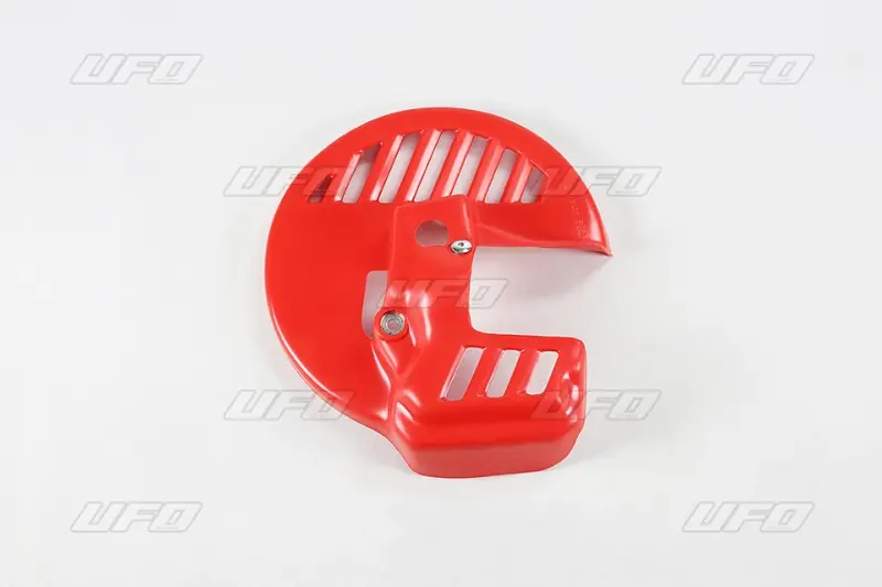UFO OSŁONA TARCZY HAMULCOWEJ PRZEDNIEJ HONDA CR 125/250/500 ‘92-94 KOLOR CZERWONY (UFO RED) Wysoka jakość
