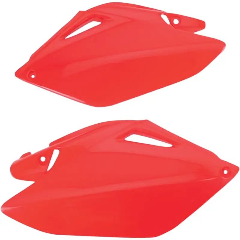 Nowy UFO BOCZKI TYLNE HONDA CRF 250R ‘06-‘09 KOLOR CZERWONY