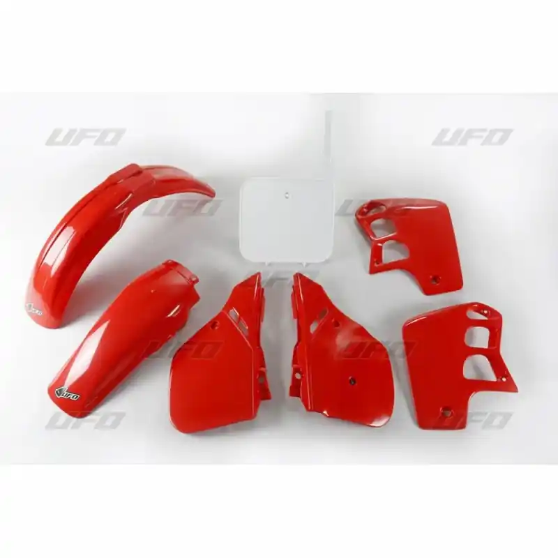 Cena promocyjna UFO KOMPLET PLASTIKÓW HONDA CR 500 ‘89-‘90 KOLOR OEM (CZERWONY/BIAŁY) (HO091E999)
