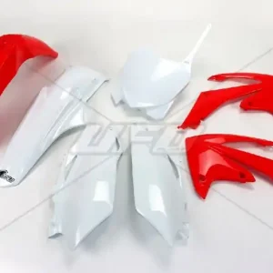 Zamów teraz UFO KOMPLET PLASTIKÓW HONDA CRF 250R ‘11-‘13, CRF 450R ‘11-‘12 KOLOR OEM (CZERWONY/BIAŁY) (HO115E999)