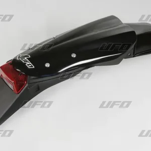 Wysoka jakość UFO BŁOTNIK TYŁ HUSQVARNA 2T ‘00-‘04, 4T ‘02-‘04 Z LAMPKĄ KOLOR CZARNY