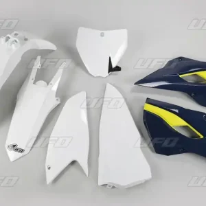 Cena promocyjna UFO KOMPLET PLASTIKÓW HUSQVARNA TC 250 ‘16, KOLOR OEM (BIAŁY/NIEBIESKI) (HU617E999)