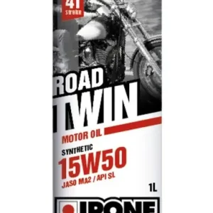 IPONE ROAD TWIN 15W50 SEMISYNTETYK 1L MA2 (AKC) (15) WYPRZEDAŻ Zniżka